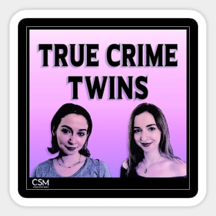 True Crime Twins Sticker